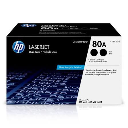 HP 80A Toner